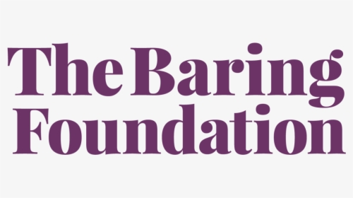 The Baring Foundation Logo in purple text